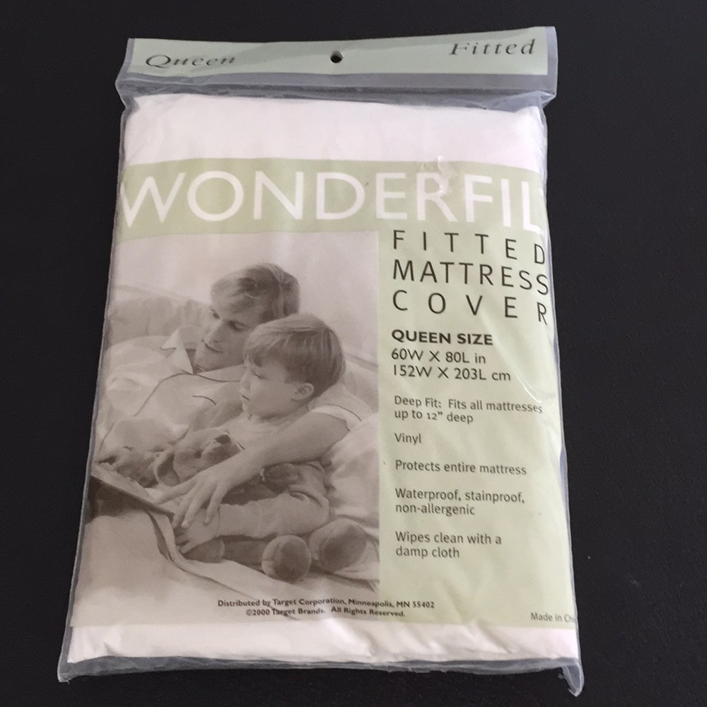 Vinyl Matress Protector White
